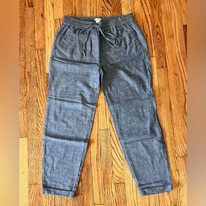 J. Crew Women’s Chambray Casual Pants Sz 4